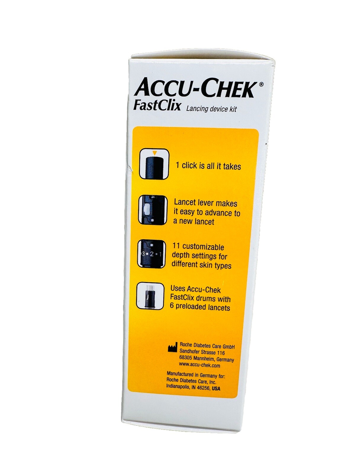 Accu-Chek FastClix Lancing Device Kit | eBay