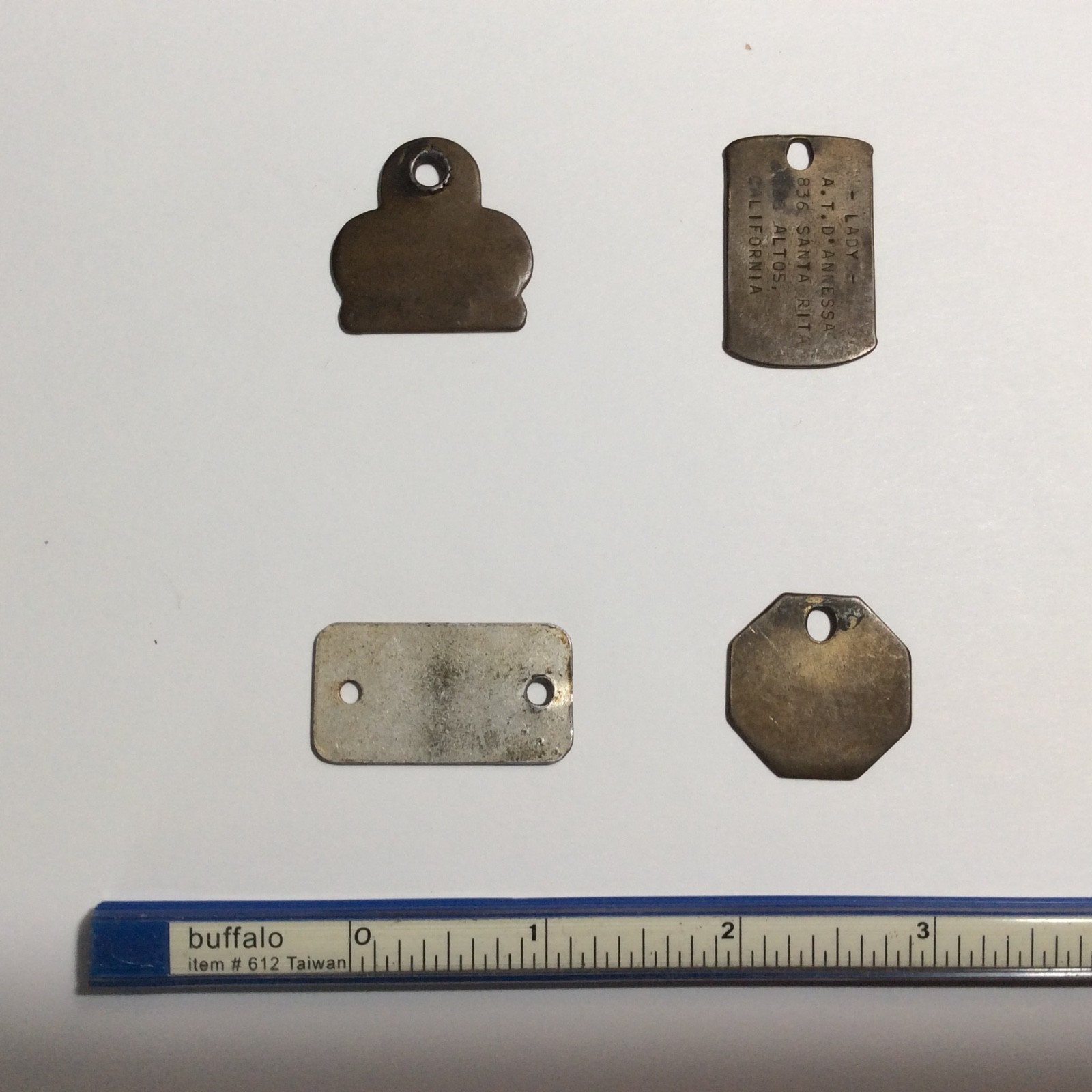 Vintage Calo Dog Food + Affiliated Brand Dog Tags eBay