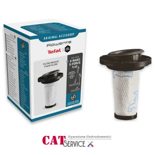 Vhbw Filtro In Spugna Per Aspirapolvere Rowenta RS-RT3732, Ricambio Lavabile