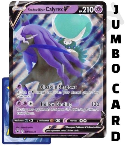 Pokémon TCG Karten Swsh Sv 151 Go Jumbo Übergroße V Star Max Ex Holo Rare Promo - Picture 78 of 149