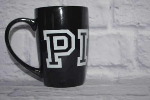 Victoria's Secret PINK KERAMIK KAFFEE TEE LATTE BECHER TASSE 16,9 FLÜSSIGE OZ SCHWARZ GESCHENK - Bild 2 von 11