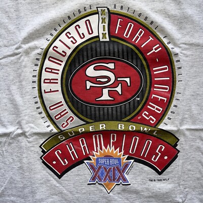 Vintage 1995 Salem San Francisco 49ers Super Bowl Champions Shirt