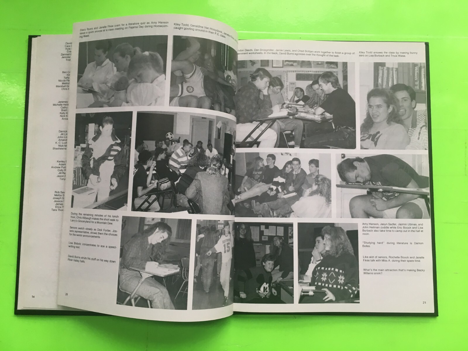 1993 River Valley High School Yearbook Correctionville, Iowa eBay