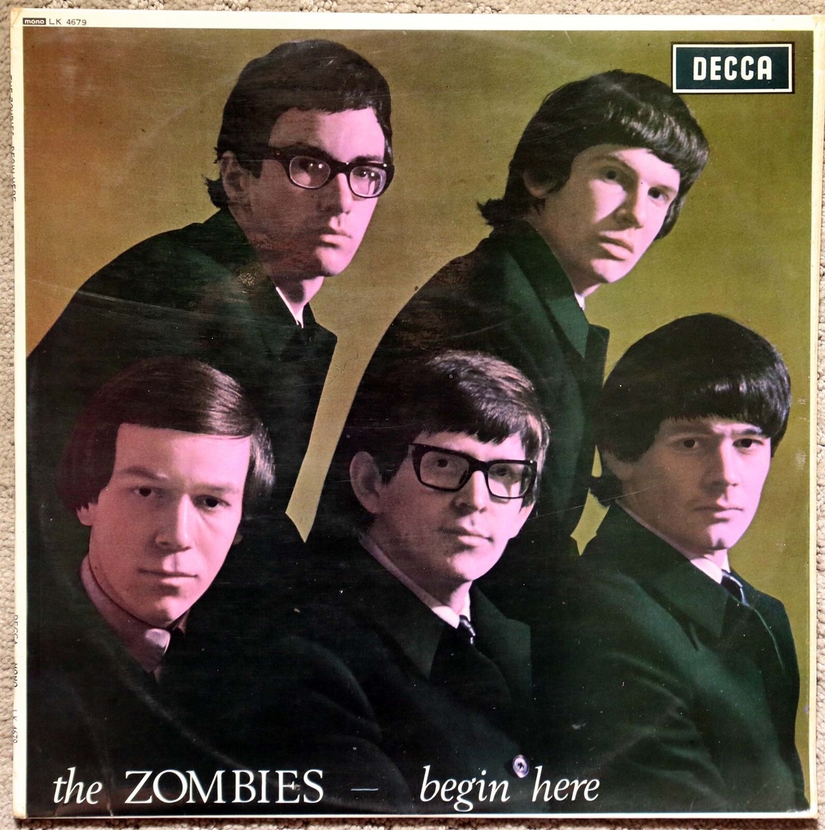 The Zombies Begin Here UK Decca MONO原盤LP Zombies-Begin Here UK Decca mono lp nm lp | eBay