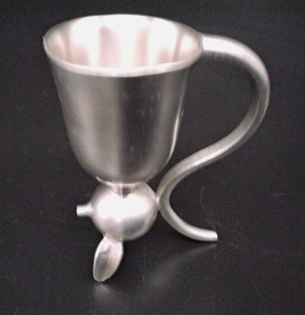 Vintage 1940's Cocktail Shaker Companion Similar To Napier Cat Jigger  "Nice"