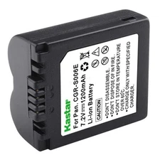 1x Kastar Battery for Panasonic Lumix CGA-S006 DMC-FZ18 DMC-FZ28 DMC-FZ30