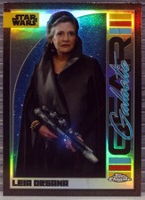 2024 Topps Chrome Star Wars Galactic Gear Leia Organa GG-4