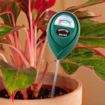 Bodenfeuchtemessgerät Gartengeräte Garten Pflanzen Indoor Outdoor ohne Batterien 