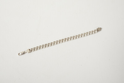 Sterling Silver Bracelet 7'' (B4D-18) 925 Chain within Chain Doubled Links