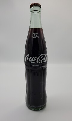 Full Vintage 1986 ACL COKE BOTTLE Lynchburg Virginia 16oz Coca