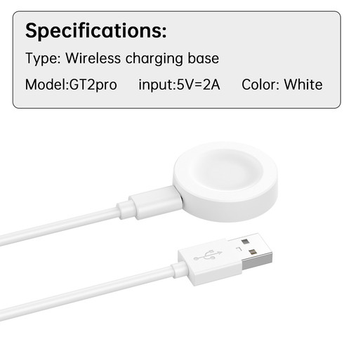 WirelessChargingWatchCharger Cable For Huawei GT3/3/3 pro/GT2 PRO/GT2 pro ECG S1 - Photo 19 sur 26