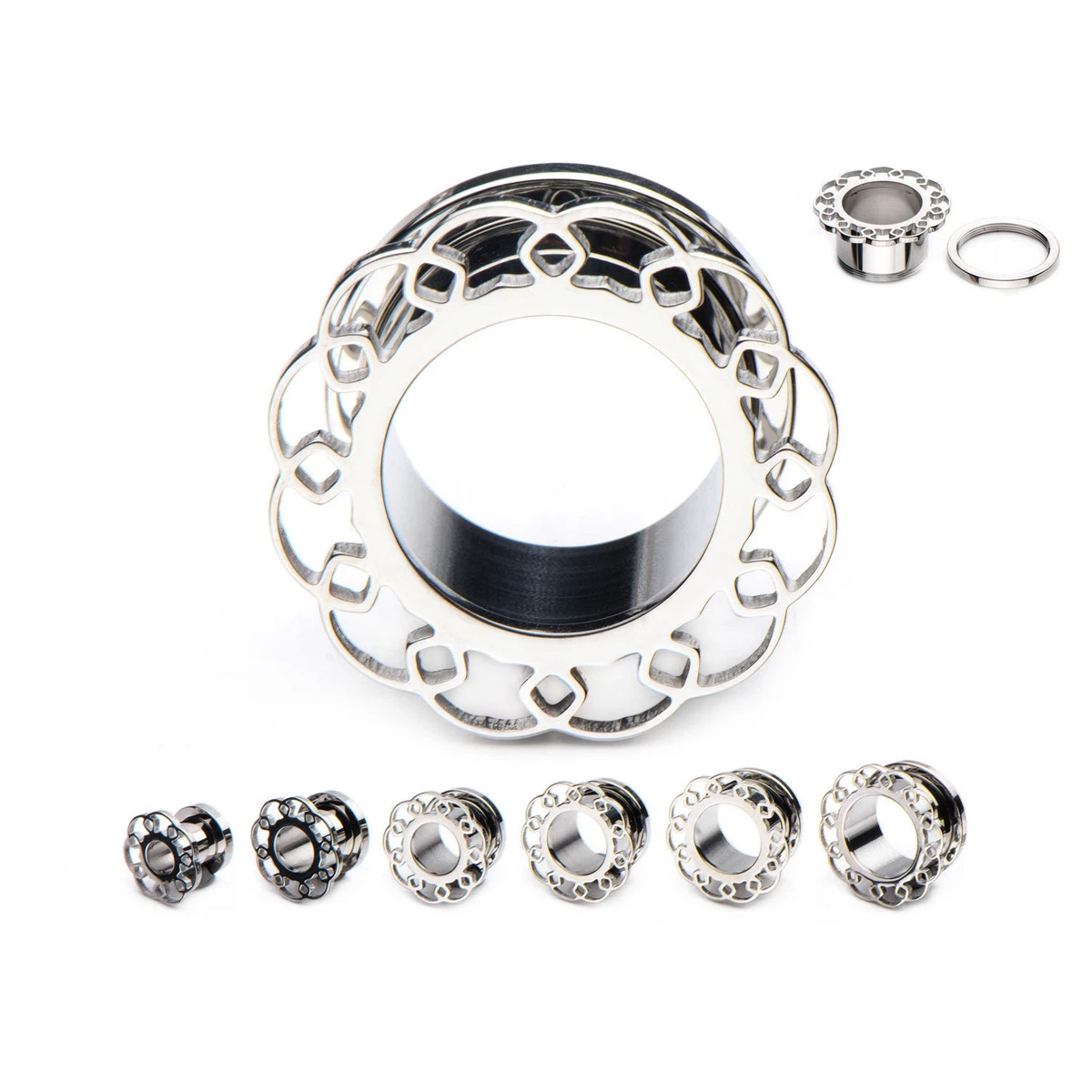 16mm 2024 gauge earrings