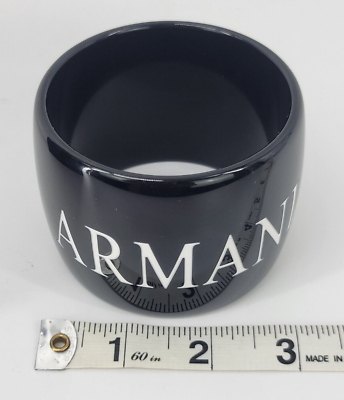 Emporio Armani Black & White Bracelet in Box - Ships Free w