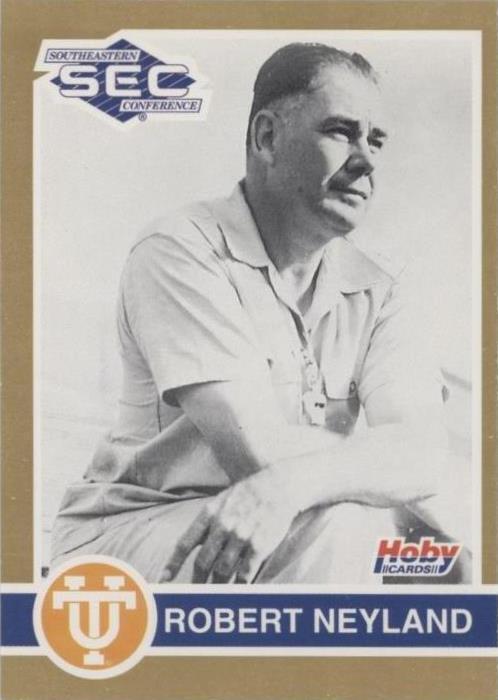 Robert Neylan 1991 Hoby Stars of the SEC - Robert Neyland #331 (RC) for sale online ...