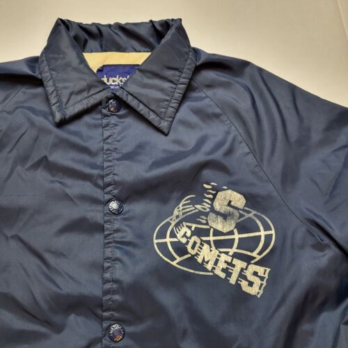 Vtg Solon High School Youth Jacket L Duckster Comets Ohio USA 70s ¤90 - Picture 4 of 9