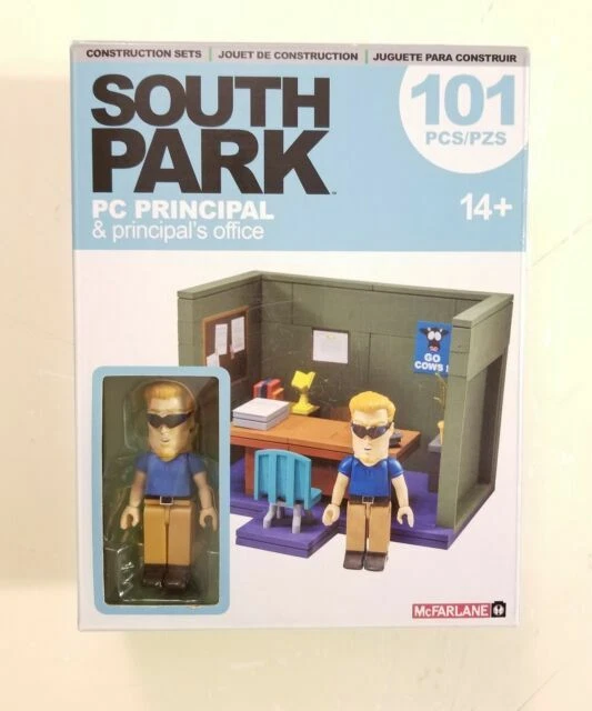 Piezas de juguetes de construcción de plástico de South Park y piezas