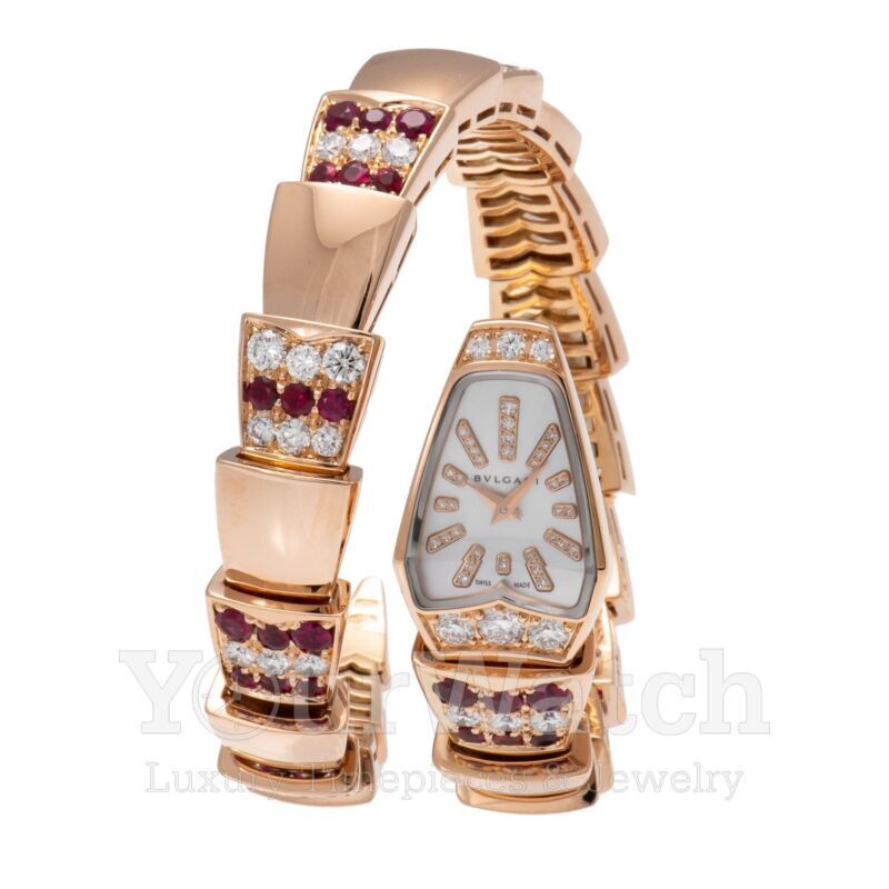 Bvlgari Bulgari Serpenti Mother of Pearl Women's Luxury Watch