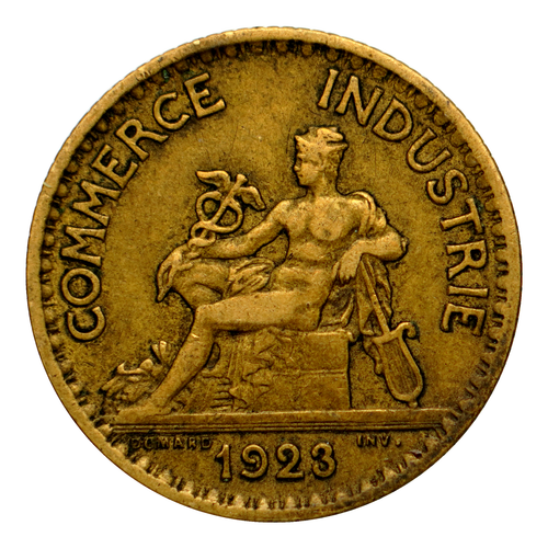 1923 France 1 Franc Coin, km876 - Great Coin ๐ซ๐ท Free Shipping! ๐ ๐ก