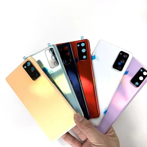 For SAMSUNG Galaxy S20 FE 4G/5G Battery Back Cover Glass Rear Cover with Lens - Picture 1 of 31