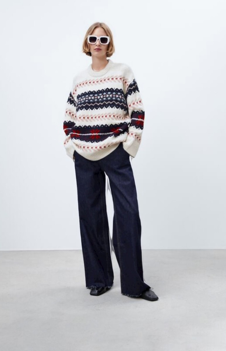 ザ森東 Logo Original Jacquard Knit ベージュ XL Jacquard Muffler：ザ・森東 LOGO | THE・MORIHIGASHI ON