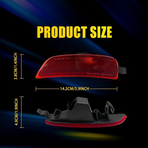 Rear Left&Right Side Light Lamps witout Bulbs Fit 16-2022 Mazda MX-5 Miata IP67 - Picture 6 of 16