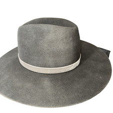 Burns 1876 Size 6 3/4 Grey/brown Blend Made In The USA Delaney Cowboy Hat Ranch