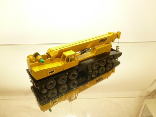 GESHA MOBILE TELESCOPE CRANE TR-1300 P&H - YELLOW+BLACK L27.5cm - GOOD CONDITION - Imagen 12 de 12