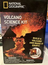 National Geographic STEM Series Build Your Own Volcano Science Kit for Kids. NIB