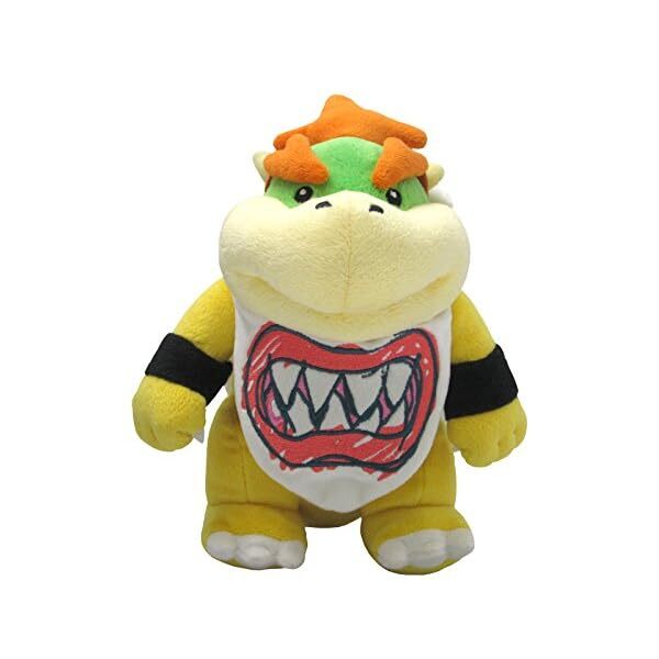 Sanei Super Mario All Star Collection 8"" Bowser Jr. Plush Small JP