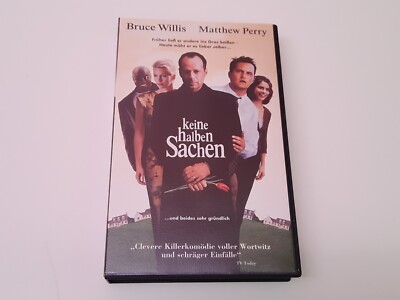 Keine halben Sachen 2000 VHS German PAL Video Bruce Willis Matthew Perry