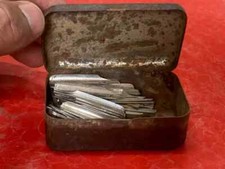 Vintage Rare Joseph Gilott & Sons Ltd Finest Pen Nibs Advertising Litho Tin Box