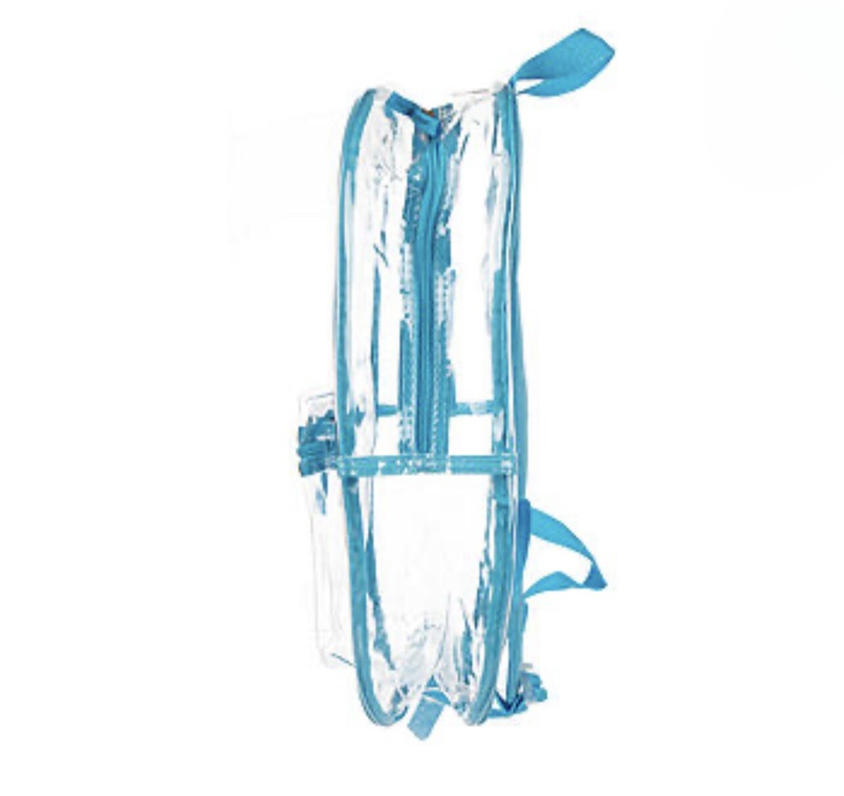Small Multi-Purpose Clear Backpack with Front Pocket 
