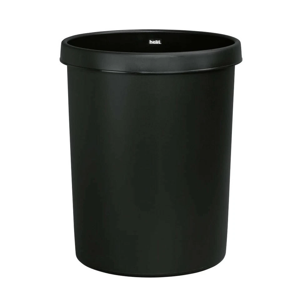 helit Papierkorb 45l schwarz