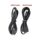 For Thrustmaster TH8A TSSH TSSH+ Gear Shifter Signal Data Cable Din6/USB Cable