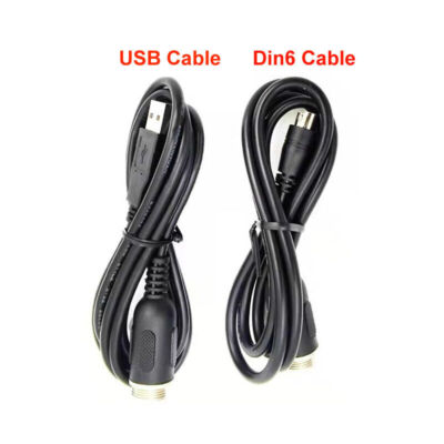 For Thrustmaster TH8A TSSH TSSH+ Gear Shifter Signal Data Cable Din6/USB Cable