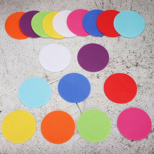 24 Pcs Carpet Spot Markers Floor Circle Dots for Classroom, Red - Picture 4 of 5