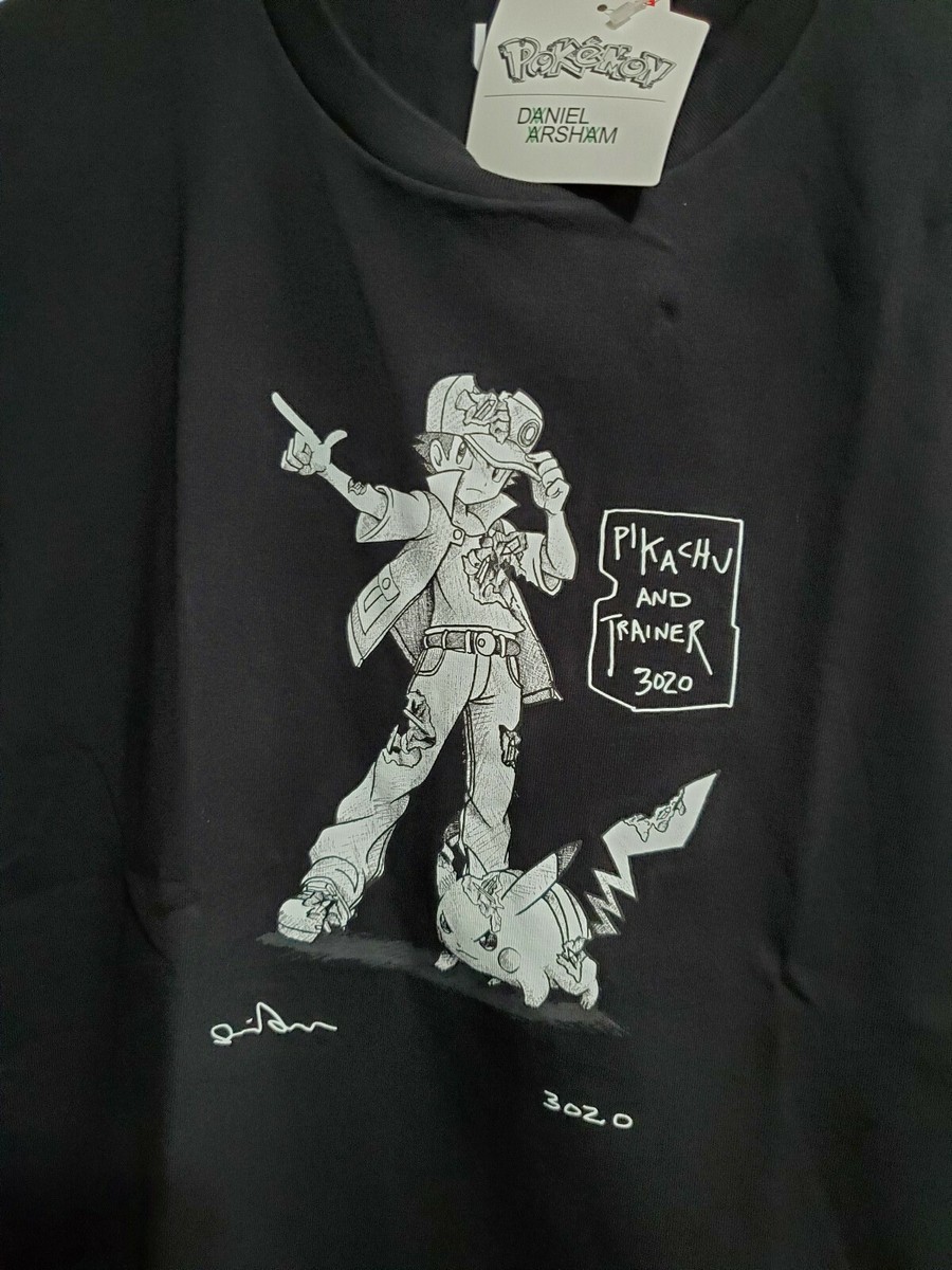 Daniel Arsham Pokemon ポケモン ネルシャツ M Daniel Arsham x Pokémon UT Collection - YouTube