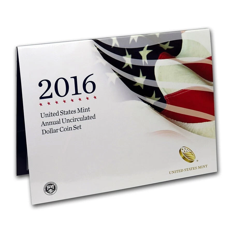 (1) 2016 United States Mint * ANNUAL * Uncirculated Dollar Coin Set w/COA - Image 2 of 4