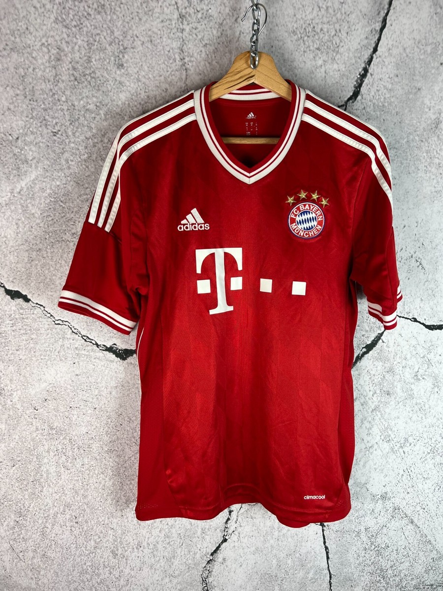 Adidas Bayern Munich Javi Martinez #8 2013-14 Red Home