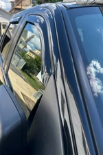 In-Channel Rain Guards Vent Visors Shade for 04-08 Ford F-150 & Lincoln Mark LT