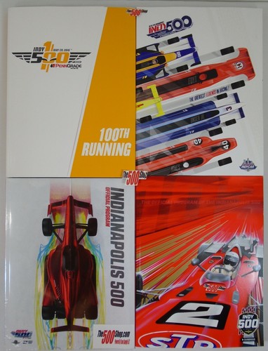 2016 2017 2018 2019 Indianapolis 500 & INDYCAR Grand Prix Souvenir Program - Picture 10 of 10