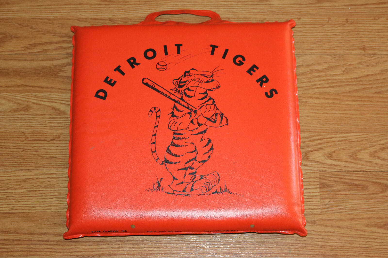 Rare original 1960's DETROIT TIGERS TIGER STADIUM Seat Cushion AL KALINE eBay