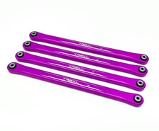 Losi LMT Treal Machined Aluminum Upper 4-Link Set - Purple