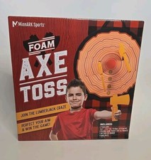 MinnARK Sports Foam Axe Toss Game 2 Players Indoor Outdoor Fun NIB
