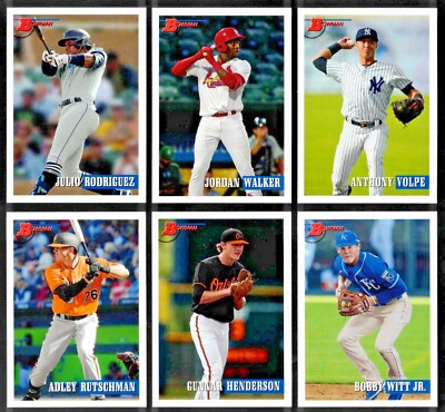 2021 Bowman Heritage BASE Prospects Your Choice $2 or 2 Card Minimum YOU PICK!