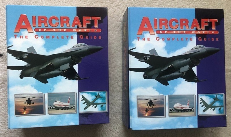 Aircraft of the World: The Complete Guide 1998 edition 2 HB's 3-Ring Books