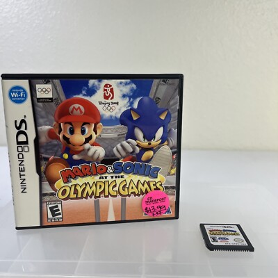 Mario & Sonic at the Olympic Games (Nintendo DS, 2008) No Manual!