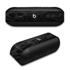 Skin Decal for Beats by Dr. Dre Beats Pill Plus / Paisley Black