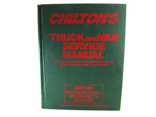 Chilton's 1982-1984 Truck and Van Service Manual Professional Mechanic's Edition