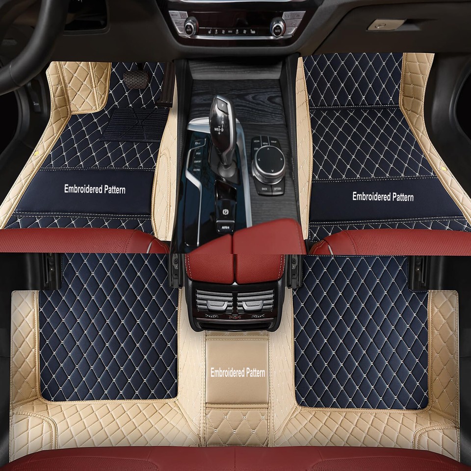 For BMW 6 Series 640i 650Ci 650i Luxury Waterproof Carpets Liners Car ...